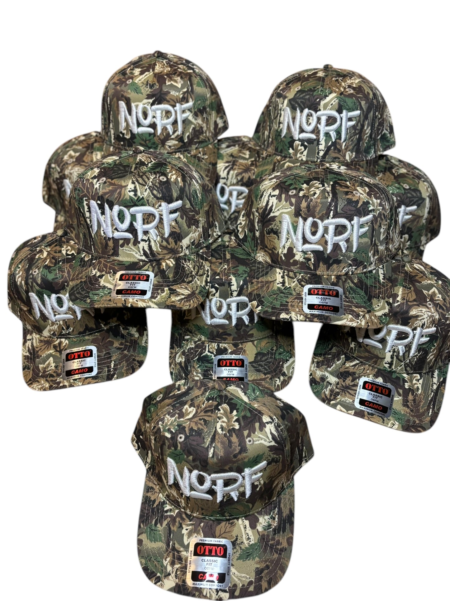 NORFBYPER7ONAL8FEK EMBROIDERY VELCRO HAT