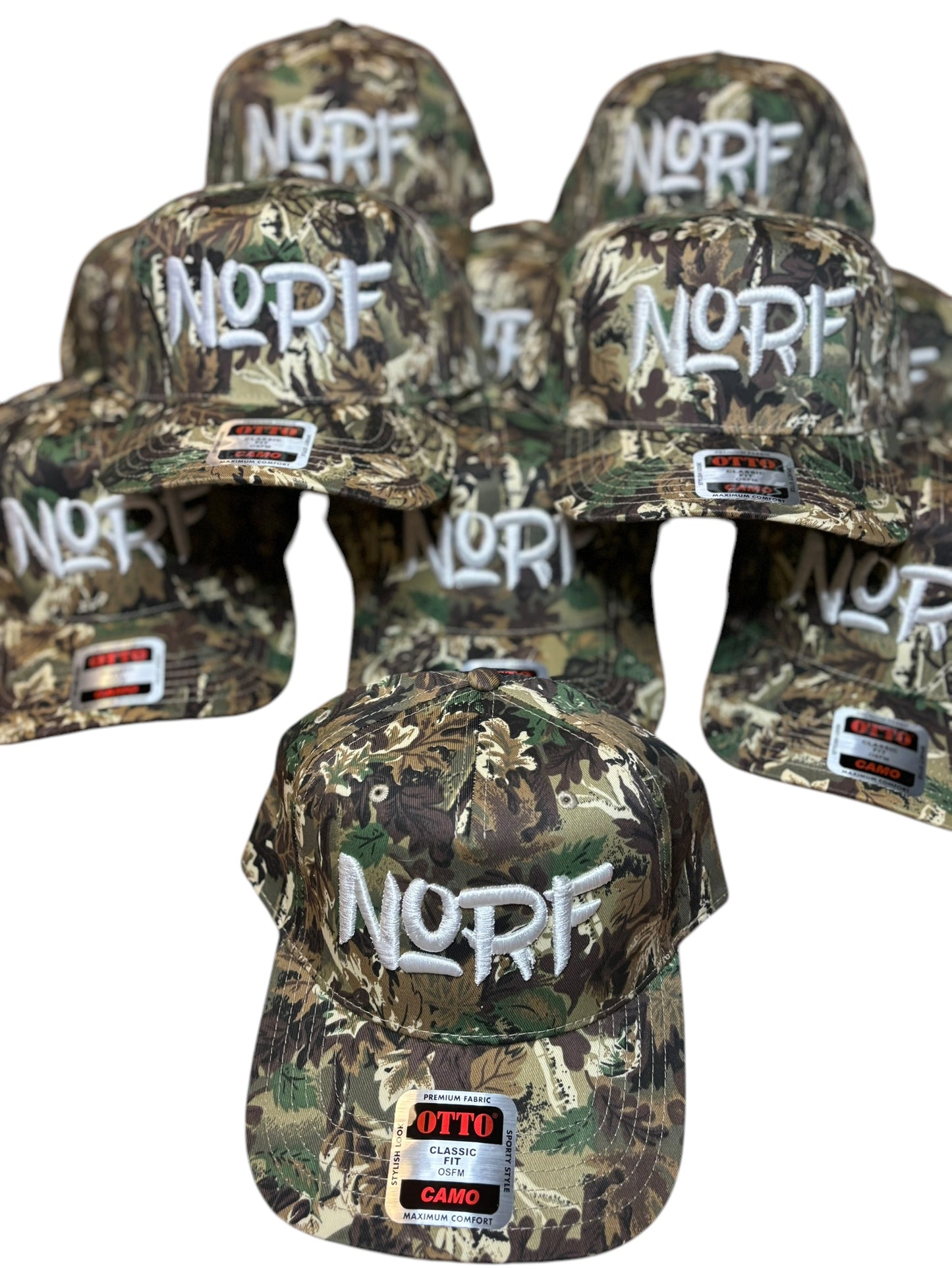 NORFBYPER7ONAL8FEK EMBROIDERY VELCRO HAT